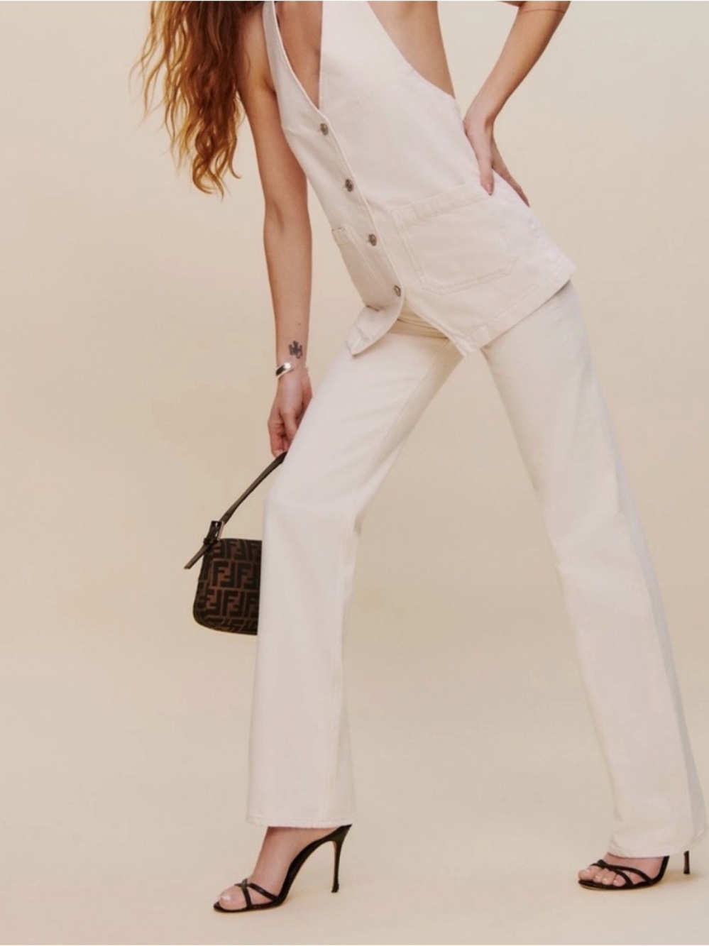 Reformation Wilder High Rise Wide Leg Denim